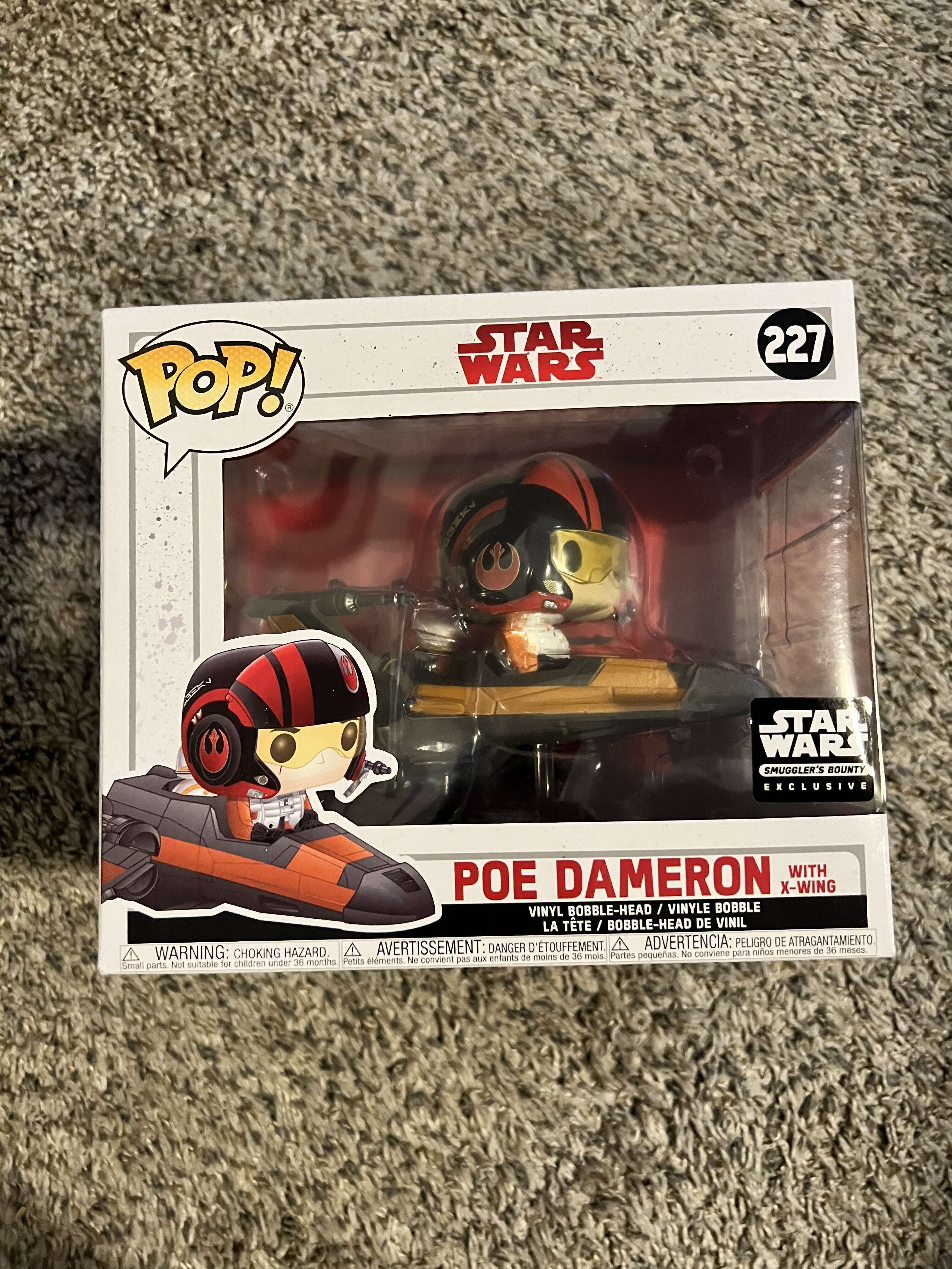 Poe dameron x clearance wing funko pop