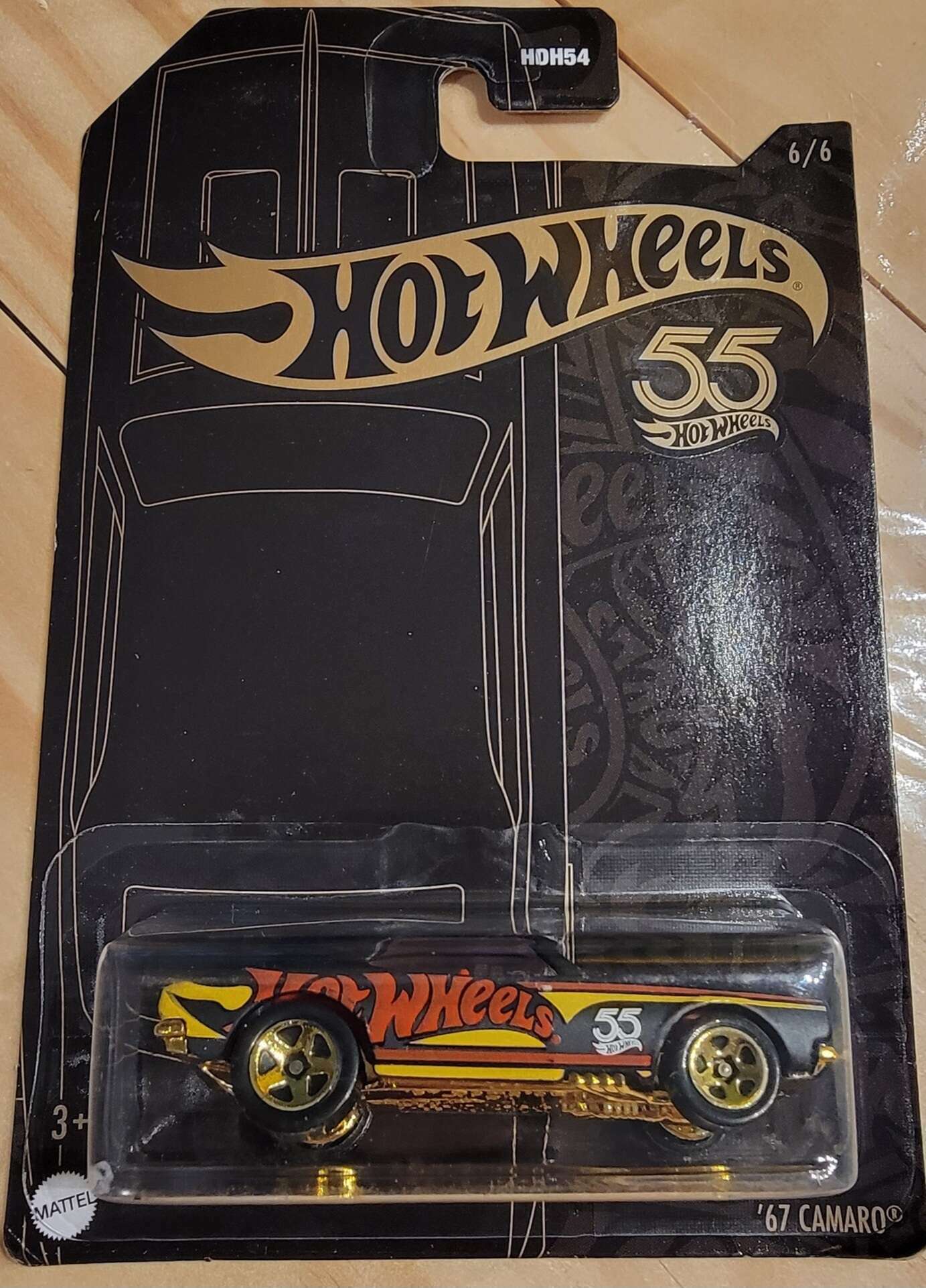Hot Wheels 55th Anniversary 67 Camaro hobbyDB