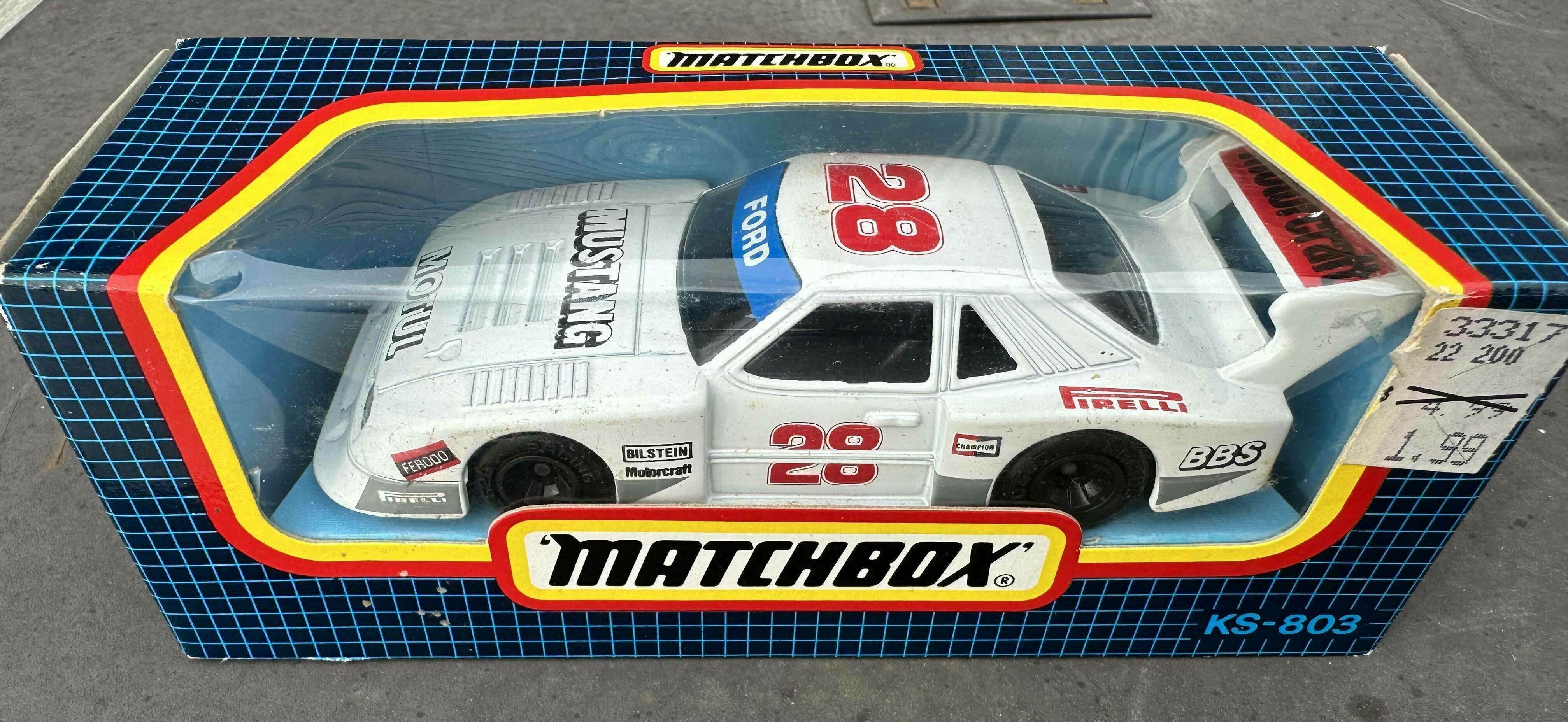 Matchbox imsa hot sale mustang 1983
