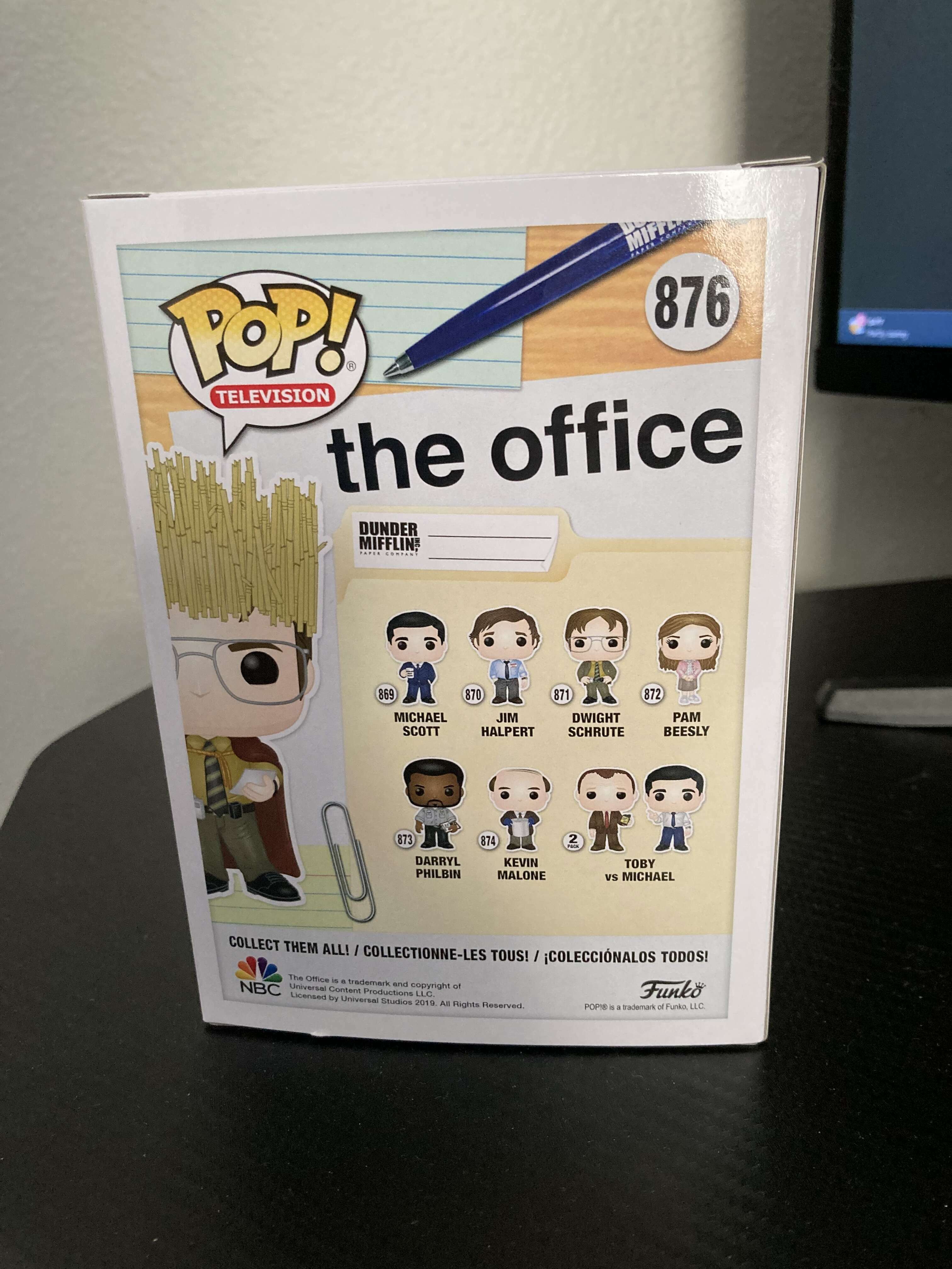 Dwight schrute hay sales king funko pop