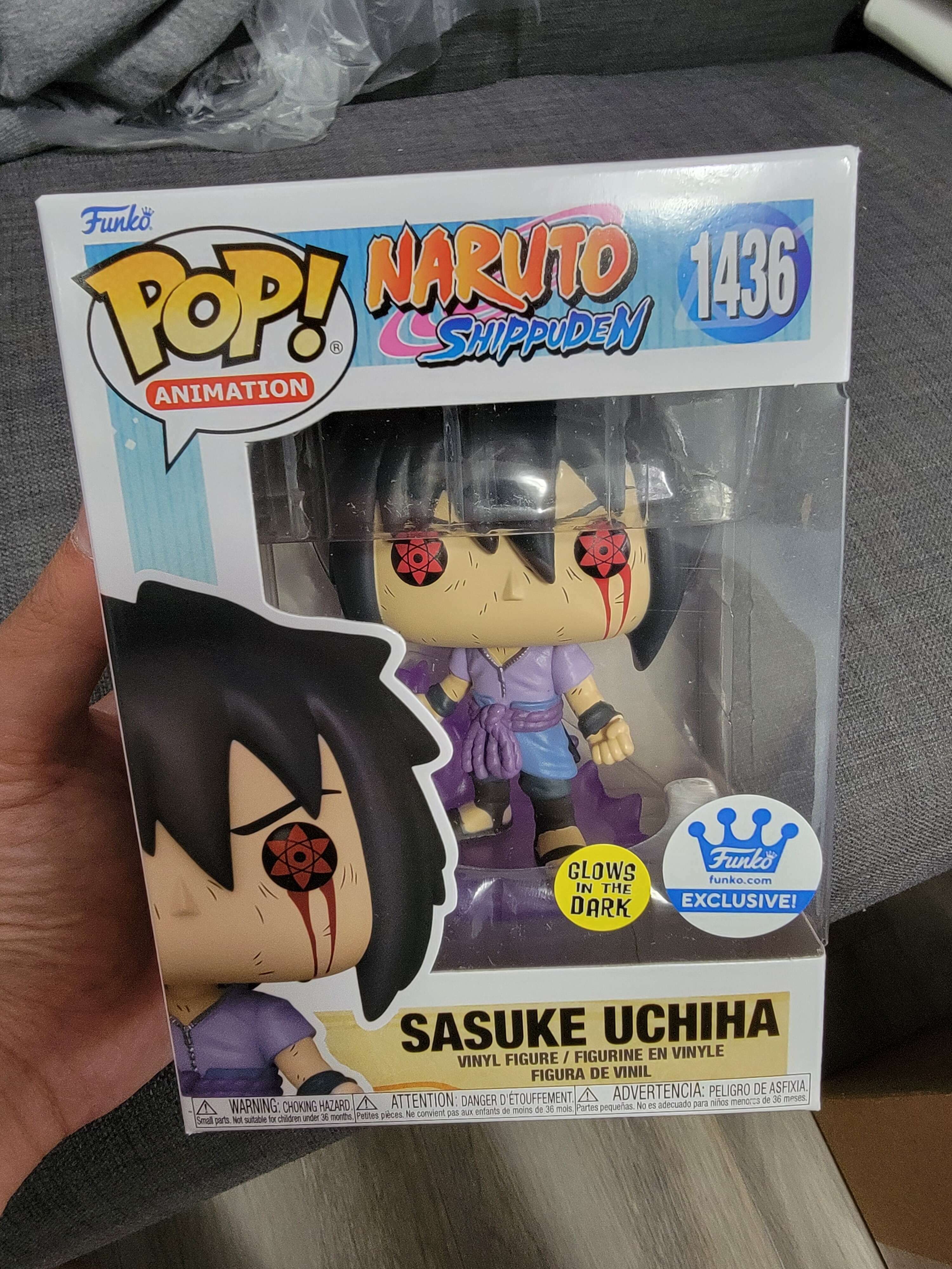 Sasuke Uchiha #1436 (Glows in the Dark) Funko Pop! - Naruto Shippuden
