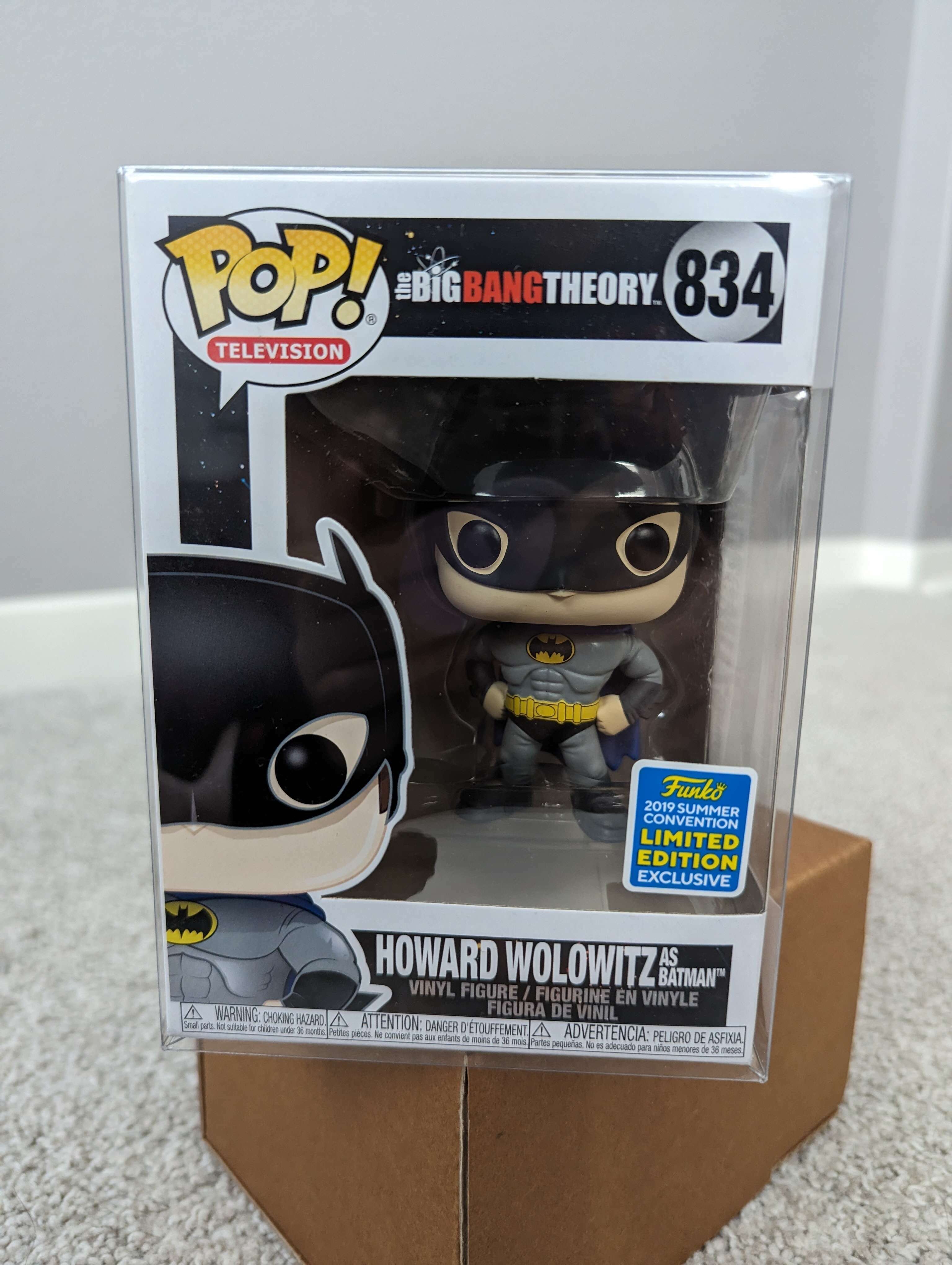 Funko pop best sale howard wolowitz batman
