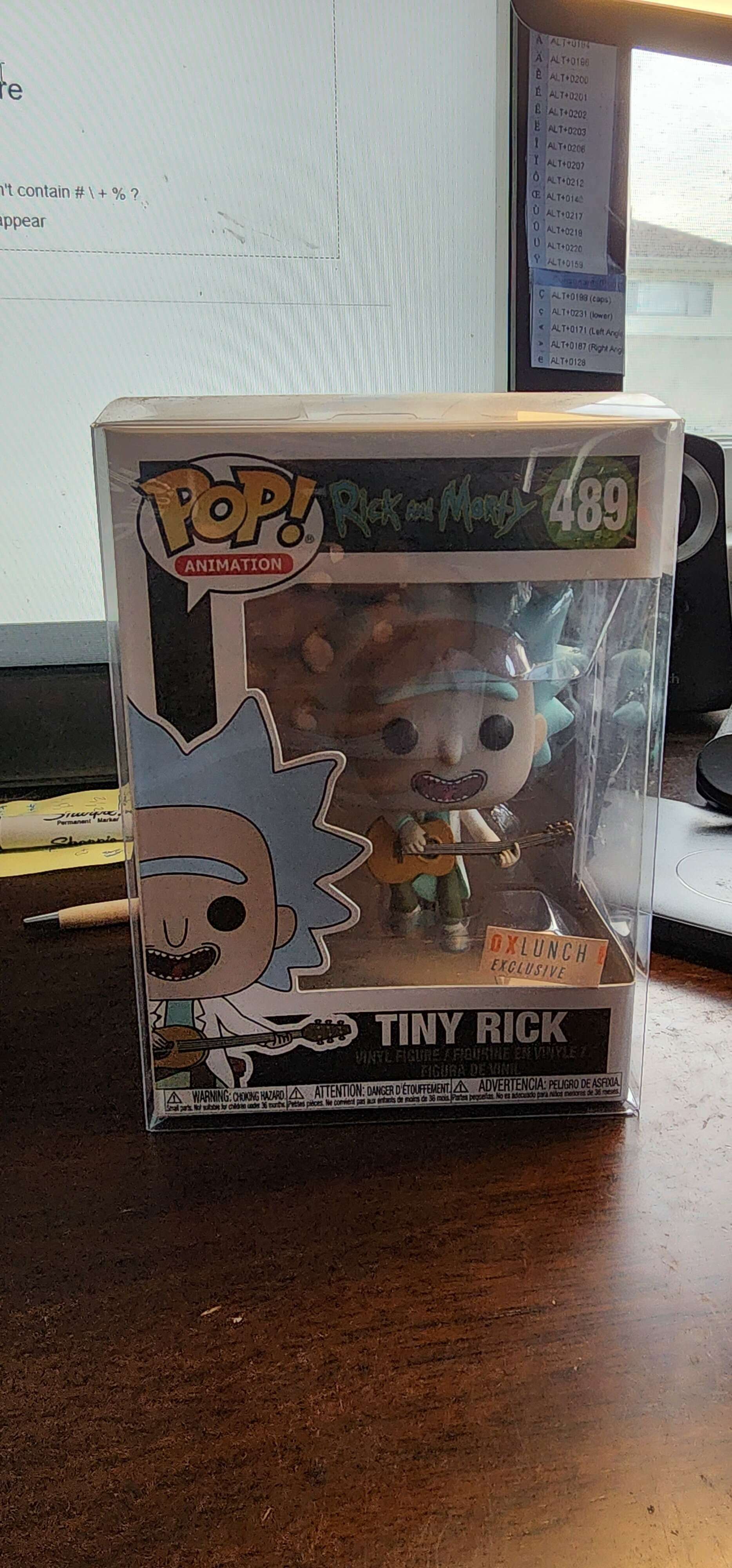 Tiny rick shop pop vinyl