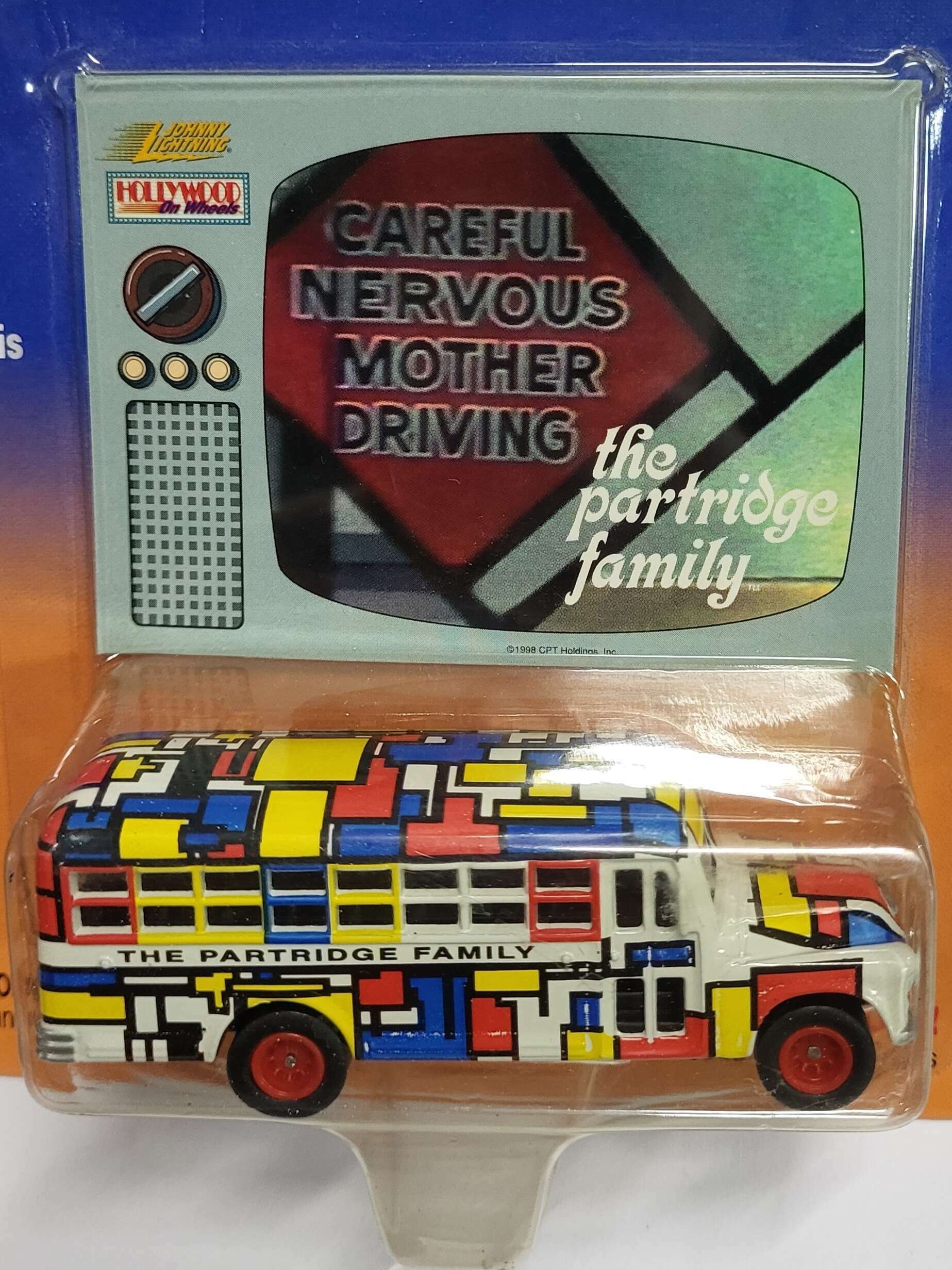 Johnny lightning partridge family bus hotsell