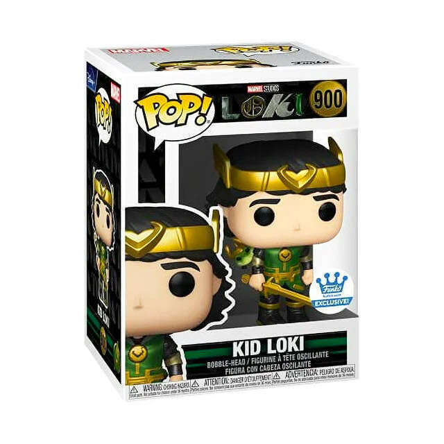Kid Loki Metallic Loki Marvel Funko Pop 900 Funko Shop Exclusive