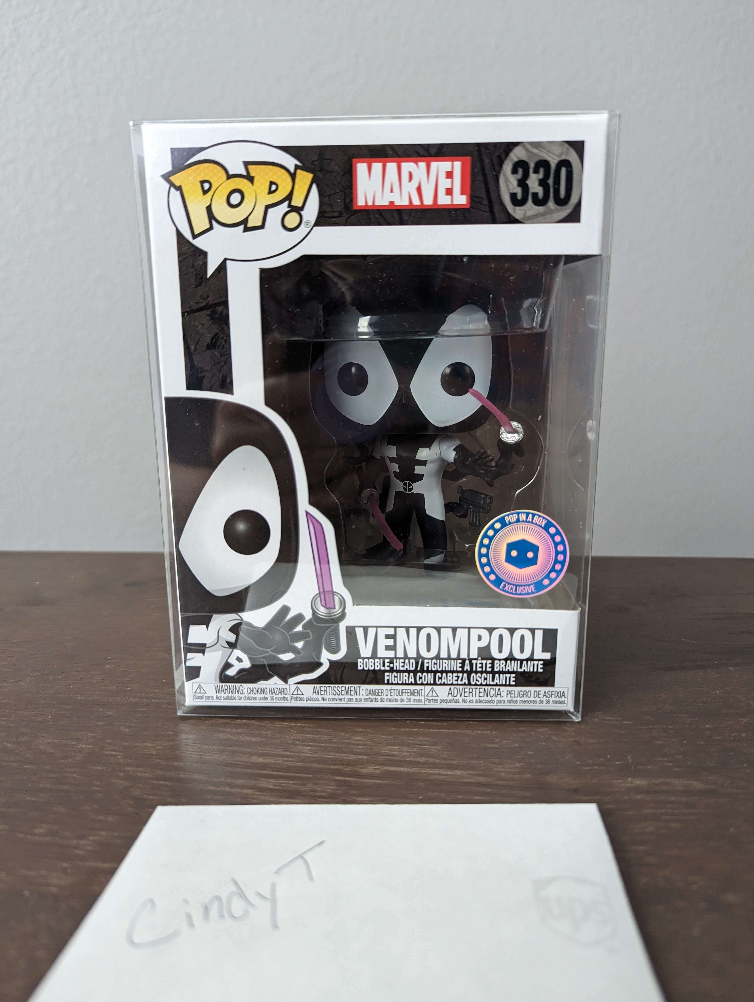 Venompool pop top in a box