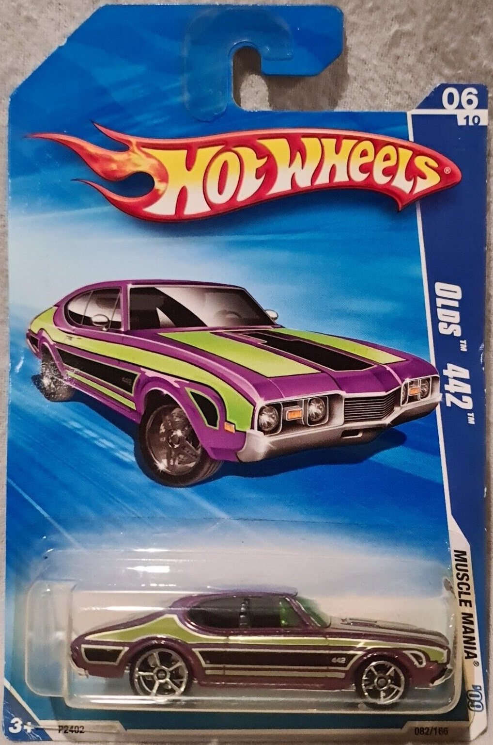Purple olds 442 hot wheels hotsell