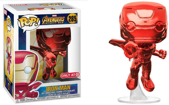 Iron Man Infinity War Red Chrome hobbyDB