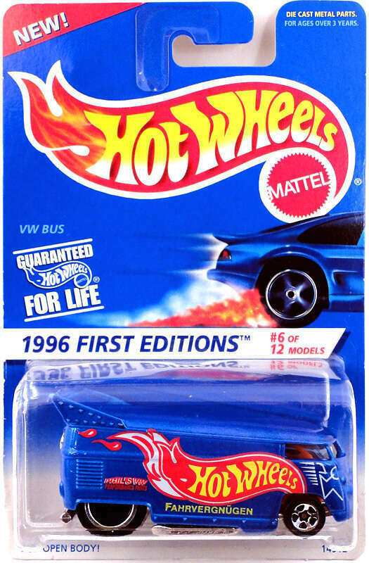 Hot wheels vw hotsell bus first edition