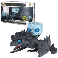 Night King and Icy Viserion Art Toys hobbyDB
