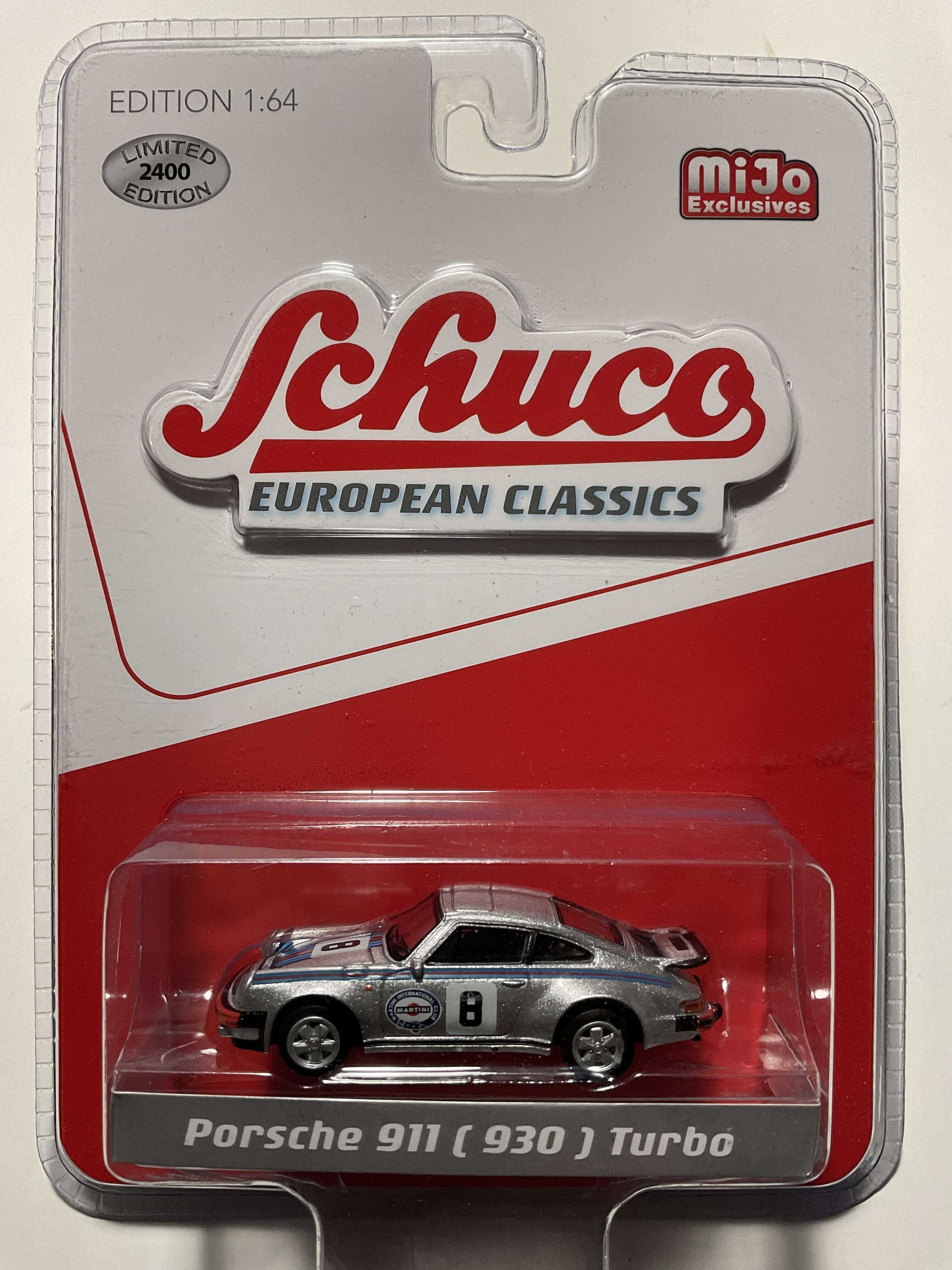 Schuco European Classics Mijo Exclusives Porsche 911 Turbo 3.0