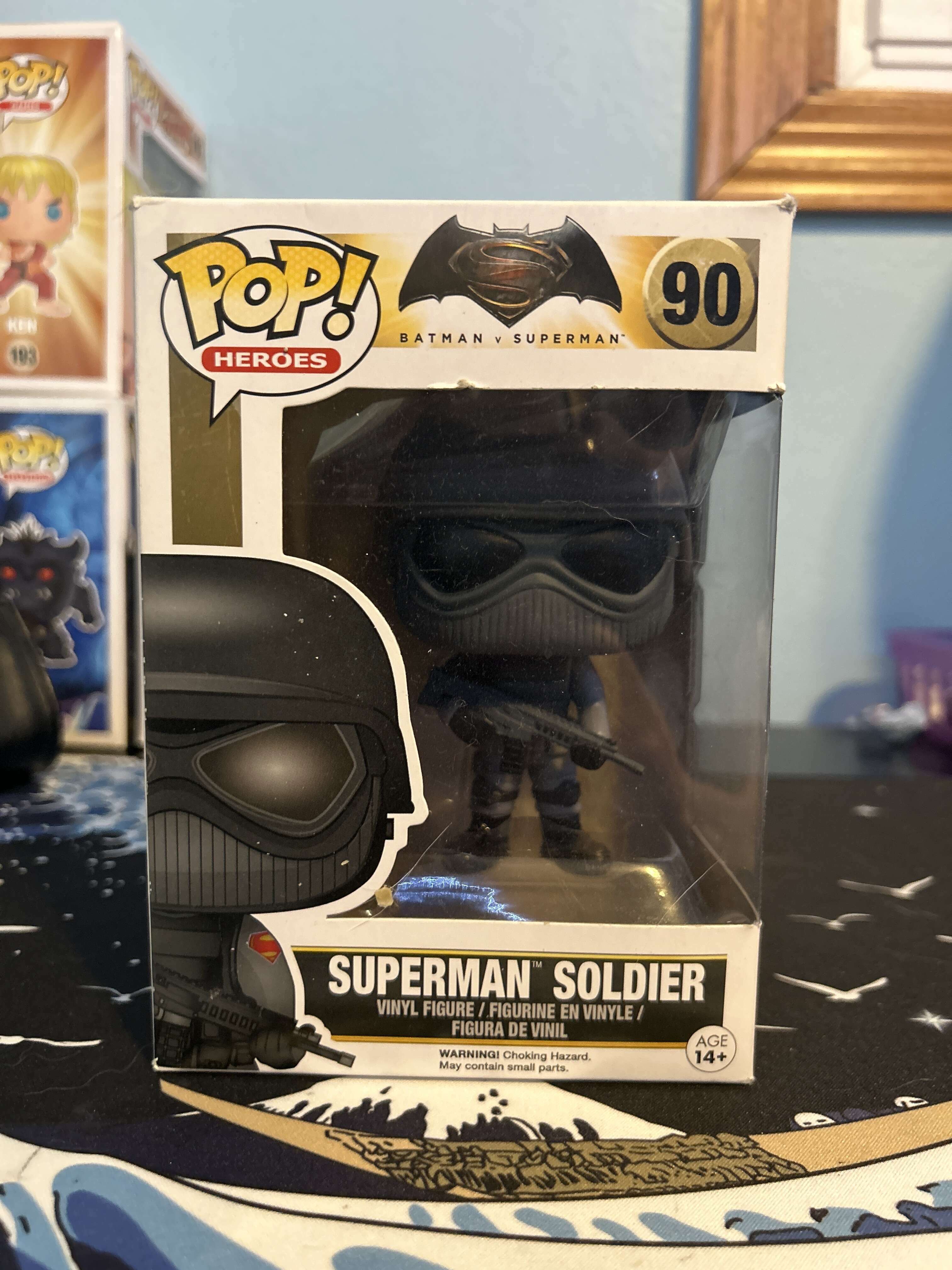 Funko pop superman soldier sales