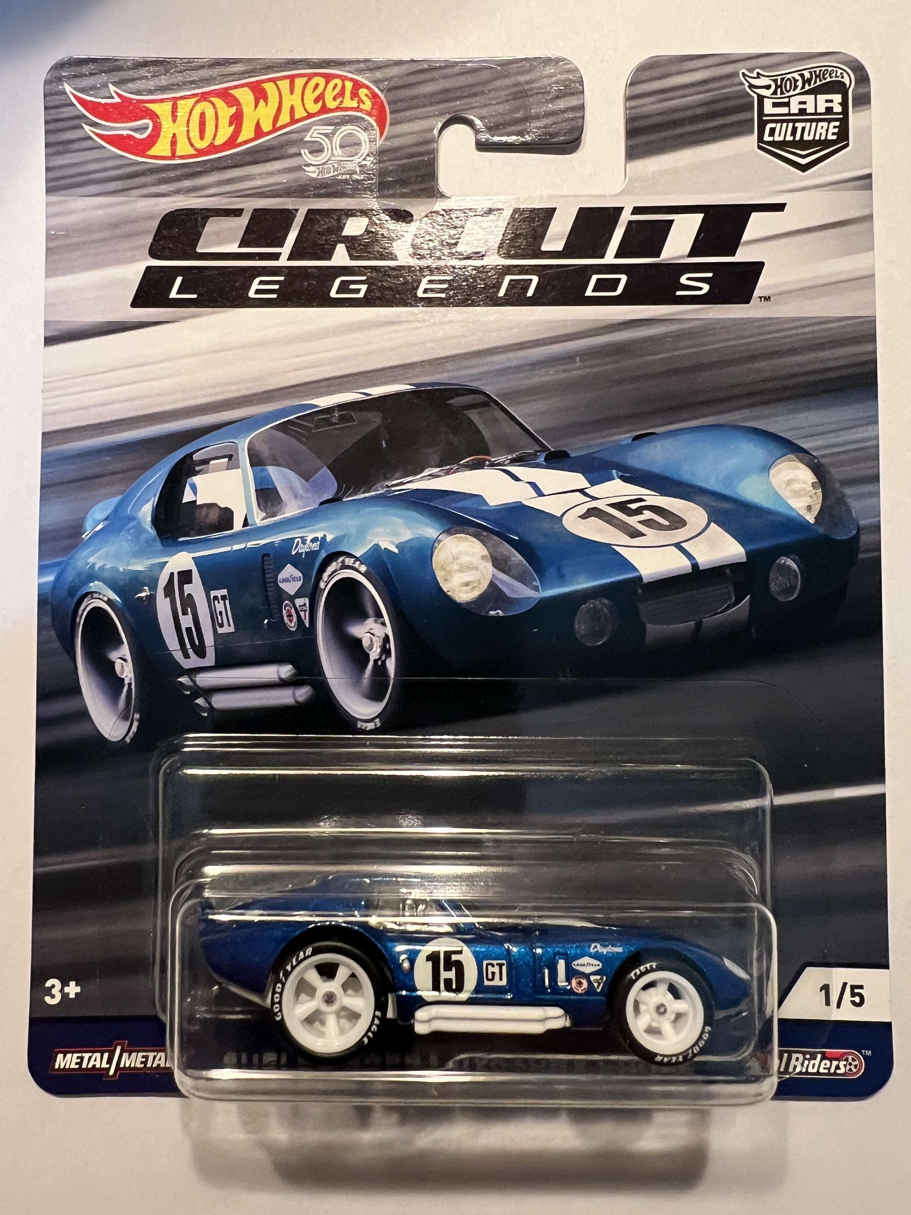 Hot Wheels Car Culture Circuit Legends Shelby Cobra hobbyDB