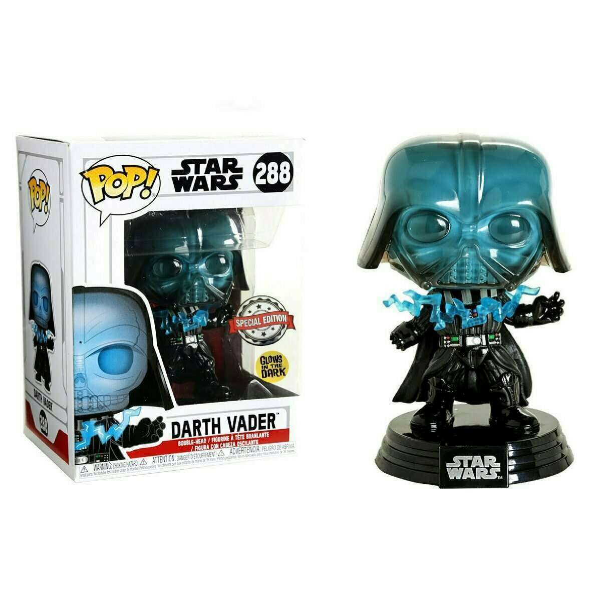 Electrocuted darth top vader pop