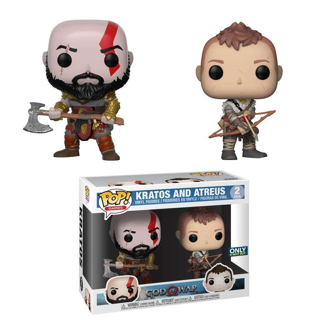 Kratos and deals atreus 2 pack