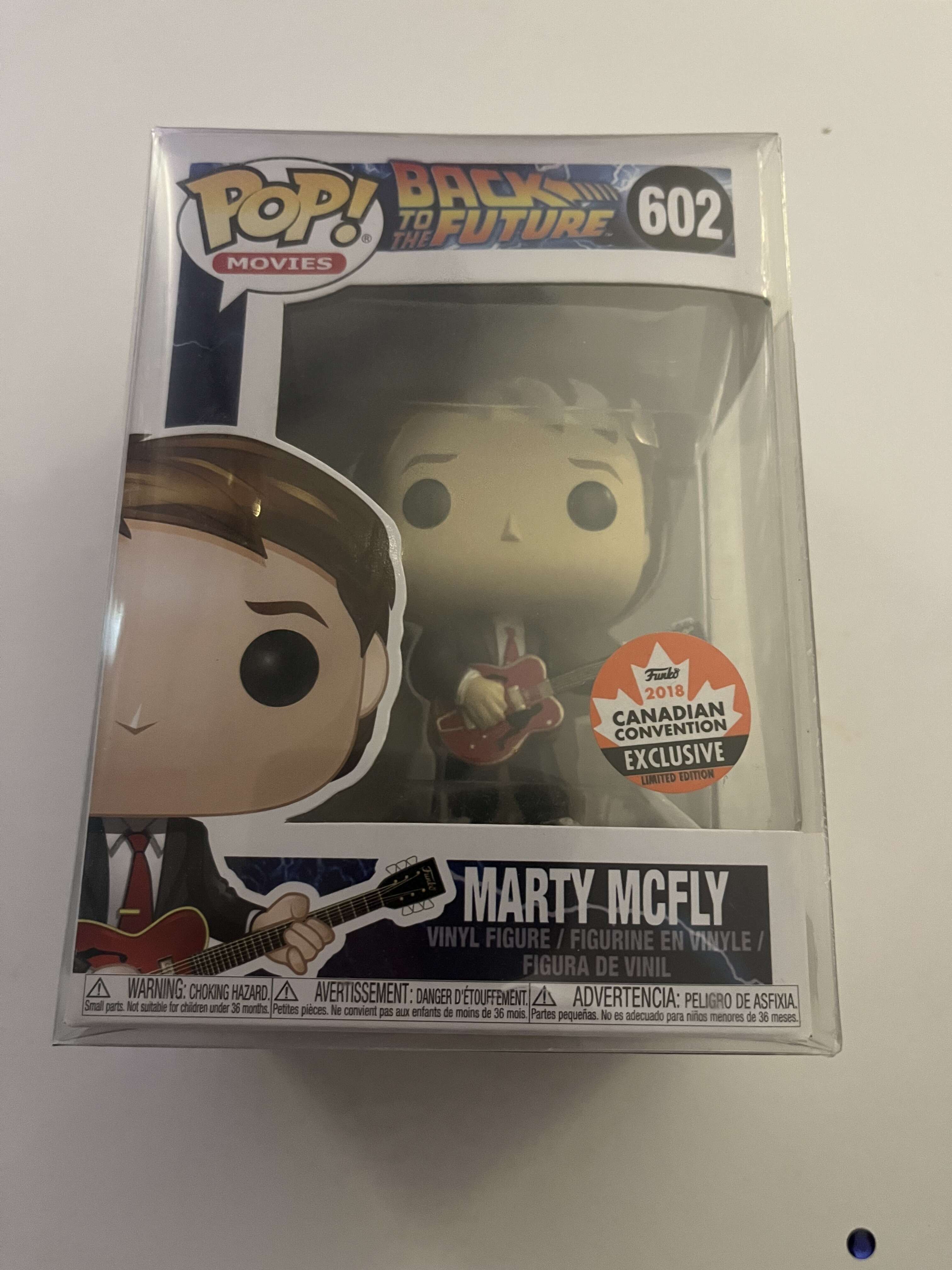 Marty mcfly canadian convention hot sale pop