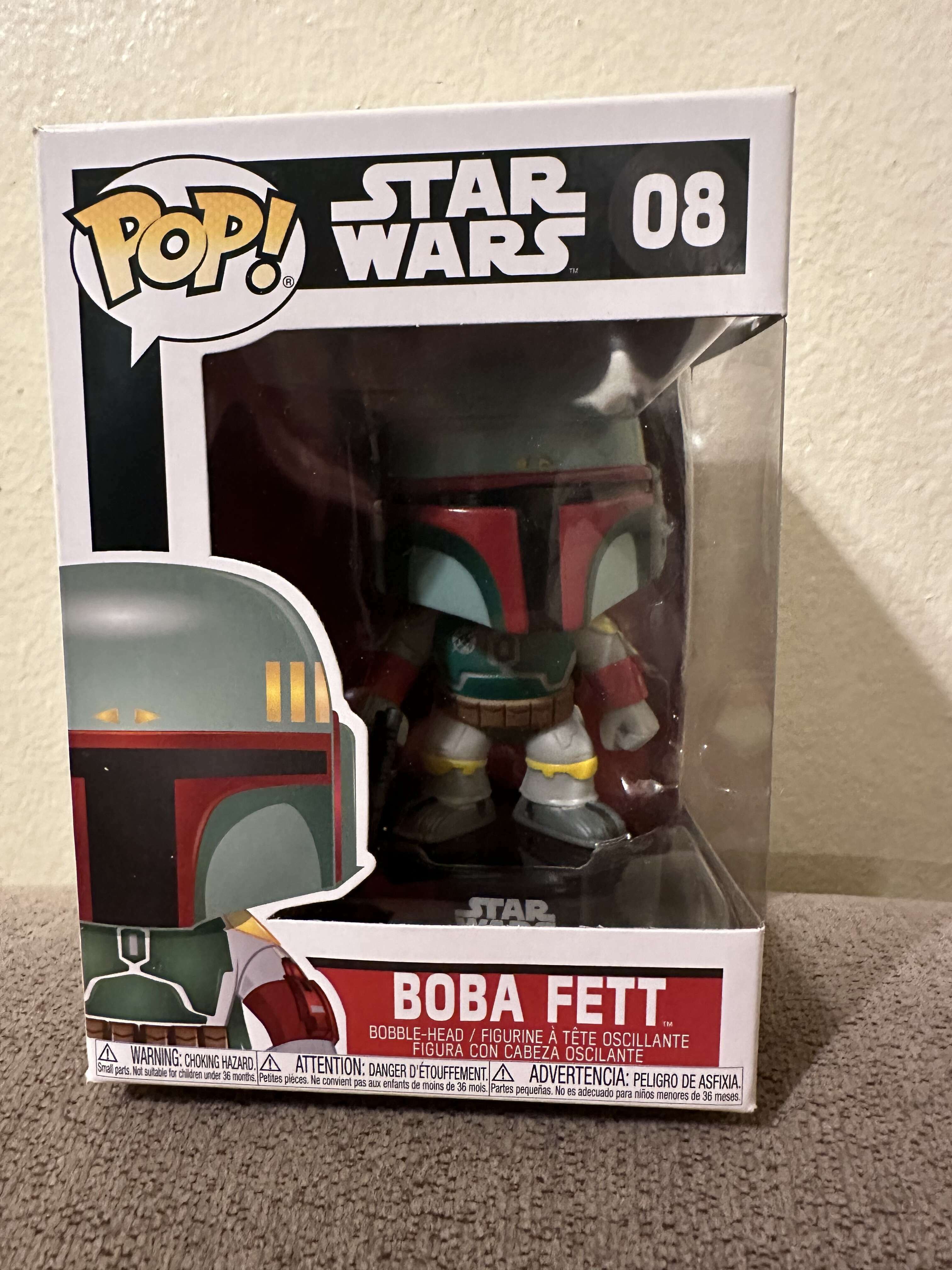 Boba fett funko pop hot sale 08