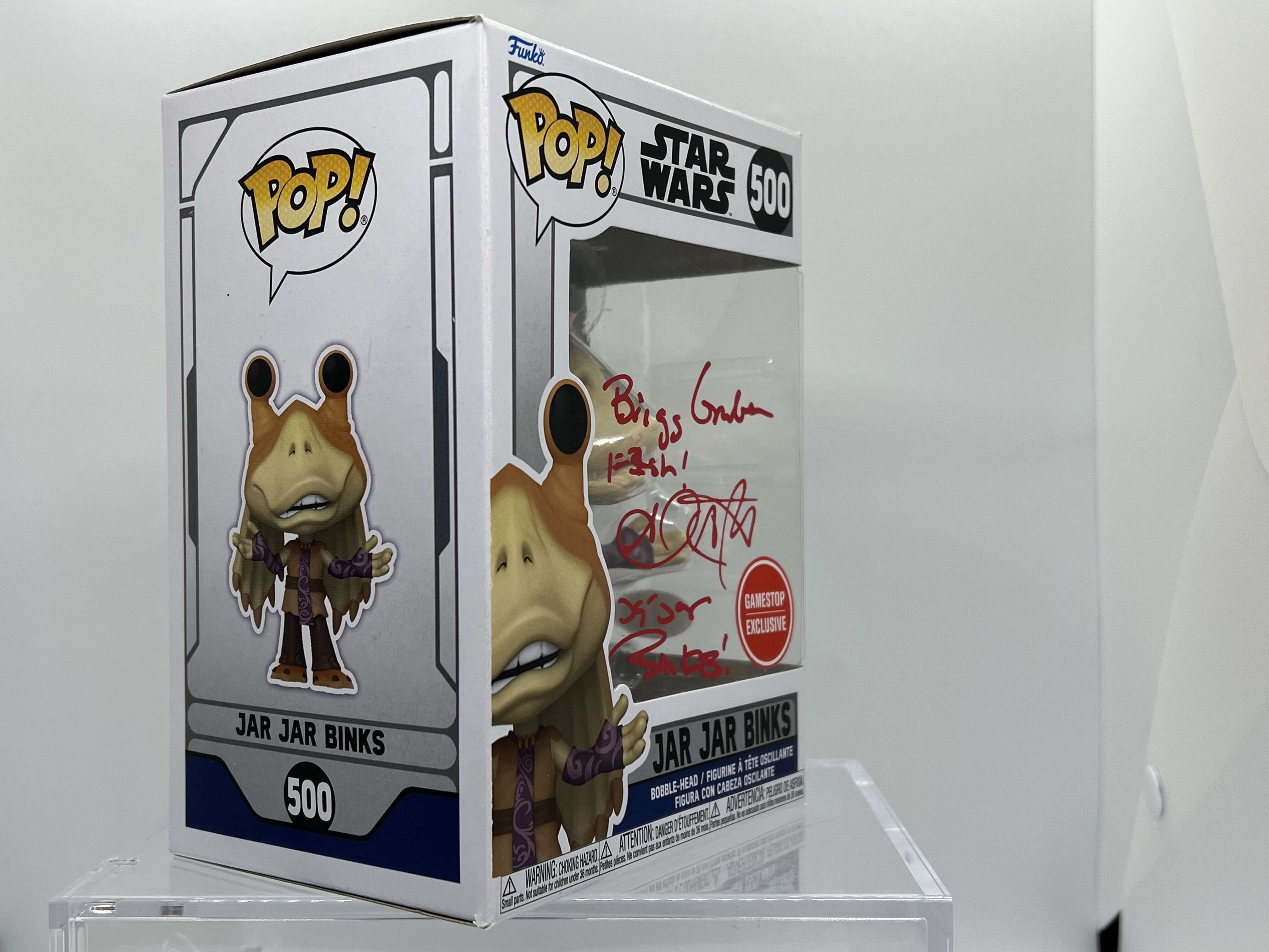 Funko Pop Jar Jar Binks 500 Exclusive Star Wars Figurine Vinyle