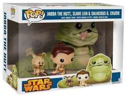Jabba The Hutt, Slave Leia, & Salacious B. Crumb Collectibles for sale