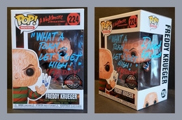 Autographed Freddy Krueger Syringe Fingers Collectibles for sale