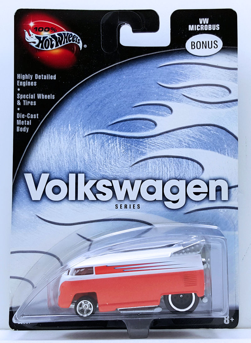 ミニカー 100% Hot Wheels VW Drag Bus 100% Hot Wheels CUSTOMIZED VW DRAG BUS ~ 1:18 Scale ~ Mattel