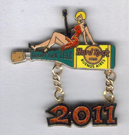 New Years 2011 - Blonde Girl on Champagne Bottle  Collectibles for sale