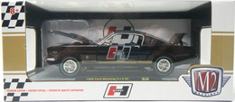 M2 1/24 1966 Ford Mustang 2+2 GT, BLUE HURST WITH BLUE LINES Collectibles for sale