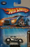 HOT WHEELS 2005 MYSTERY CAR #184 VW Bug White/Black int, Fenders  and Tampo Striping NM  REAL RIDERS NM Collectibles for sale