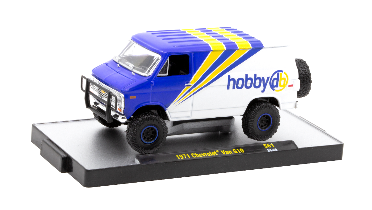 今年も話題の 1971 Chevrolet Van G10 - hobbyDB Exclusive - Limited Run ミニカー