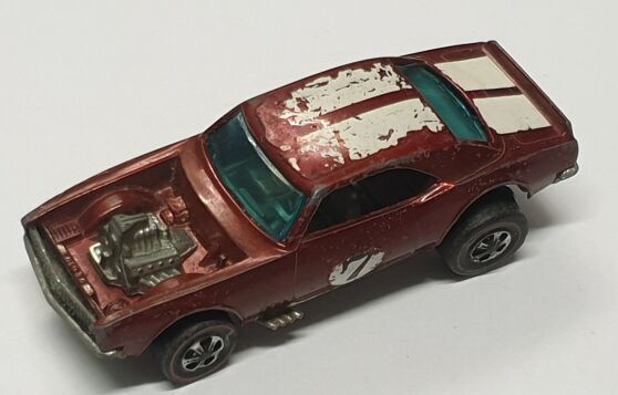 Hot Wheels Redline Heavy Chevy dark red hobbyDB