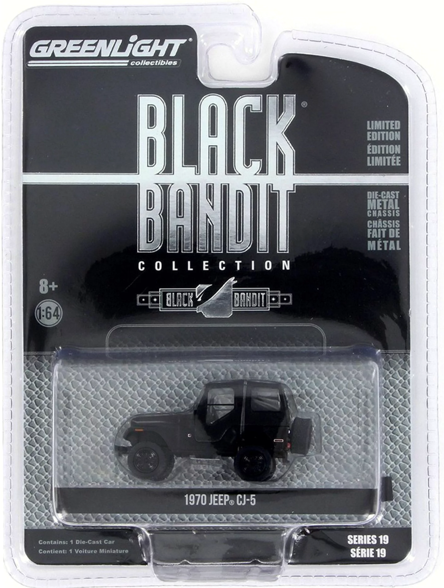 再再販！ 1970 Bandit Black 2018 Greenlight Jeep The | 19 Series CJ-5 タイムセール
