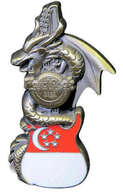 Core Dragon and Flag Guitar Collectibles for sale