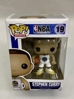Funko POP Sports NBA Stephen Curry Home White Jersey Collectibles for sale