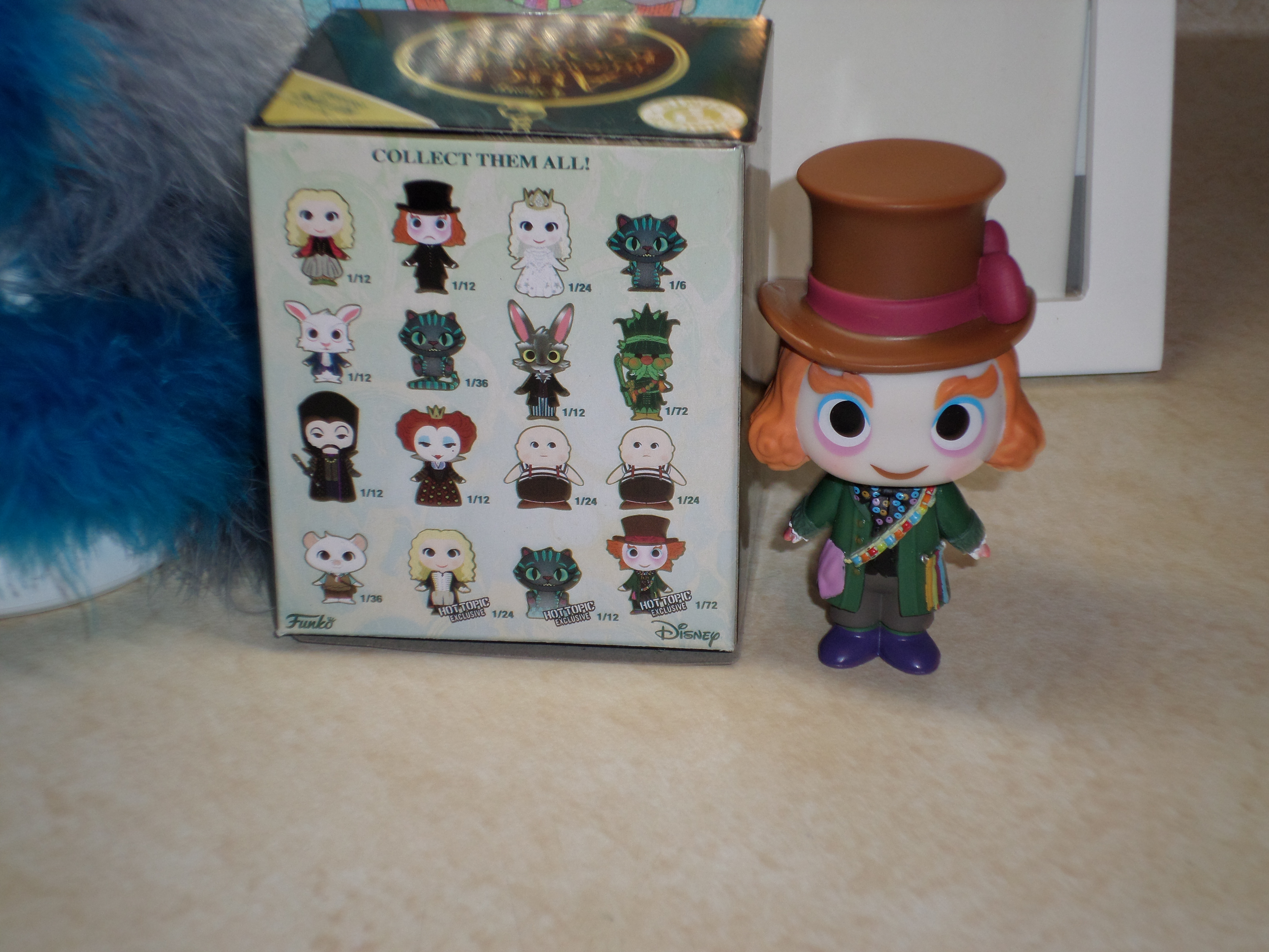 Details about   Funko Mystery Minis Alice through the Looking Glass Mad Hatter 