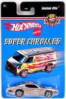 HOT WHEELS 2007 El Segundo 40th Anniversary Road Trip Custom Otto Super Chromes w/ Tampos Redines Reglued Blister Collectibles for sale