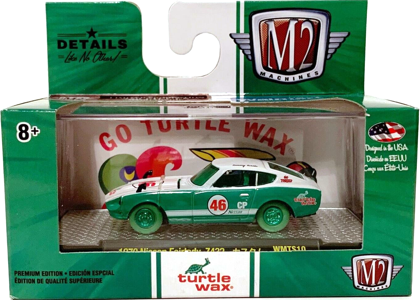 【待望★】 M2 1970 CHASE WAX TURTLE WHITE/GREEN Z432, Fairlady Nissan 弦楽器