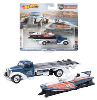 HW TEAM TRANSPORT Classic Hydroplane - Speed Waze, BLUE/WHITE #49 Collectibles for sale