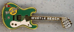 Golf Guitar with 18th Hole Flag (clasp back) Collectibles for sale