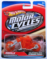 Hot Wheels Motorcycles Rodzilla Collectible Bikes Dynamic Poses Diecast Mint Sealed 2011 Collectibles for sale