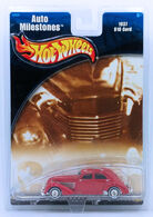 HW AUTO MILESTONES 1937 810 Cord, RED, RRWW Collectibles for sale