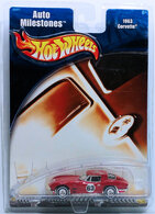HW AUTO MILESTONES 1963 Corvette, RED, RRWW Collectibles for sale
