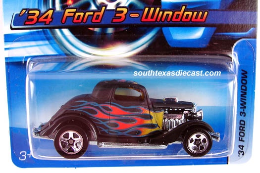 3 window 34 ford hot wheels hot sale