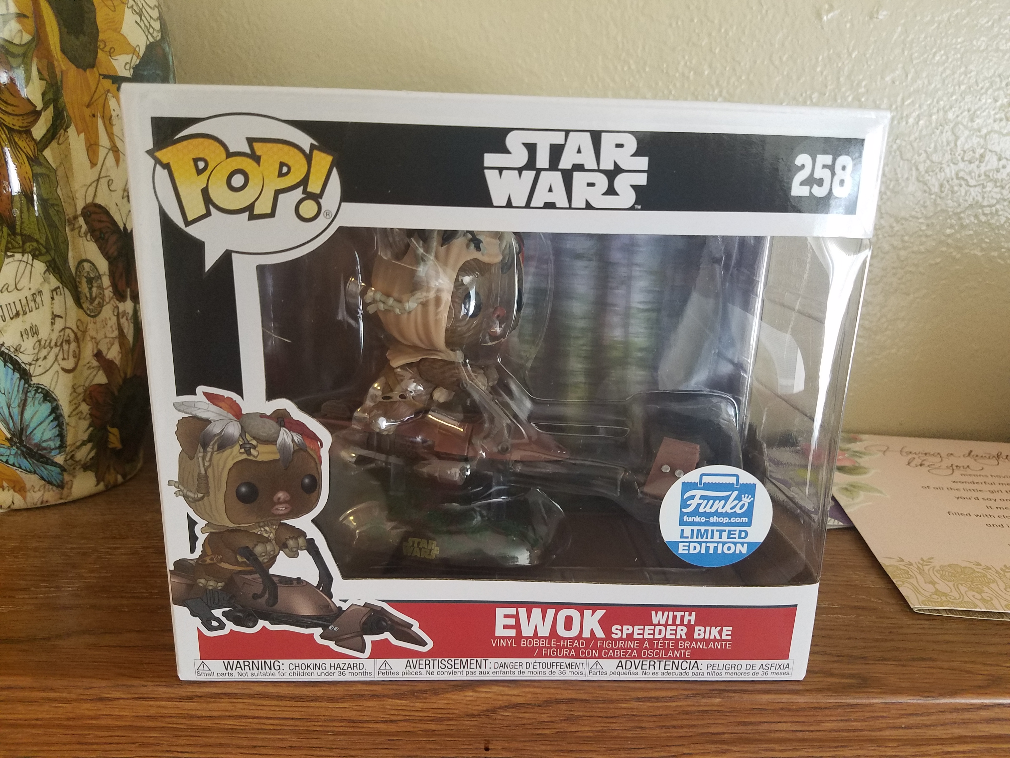 Ewok on speeder funko pop cheap