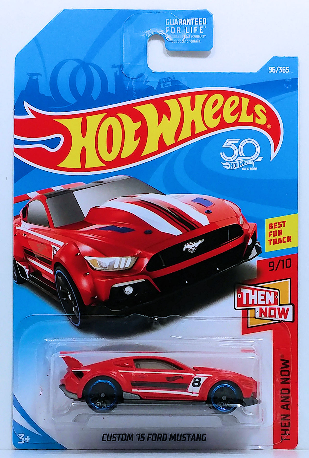 Hot Wheels Custom ‘15 Ford Mustang 199/365 Then And Now 9/10 