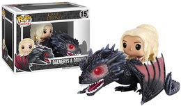 Daenerys and Drogon Art Toys hobbyDB