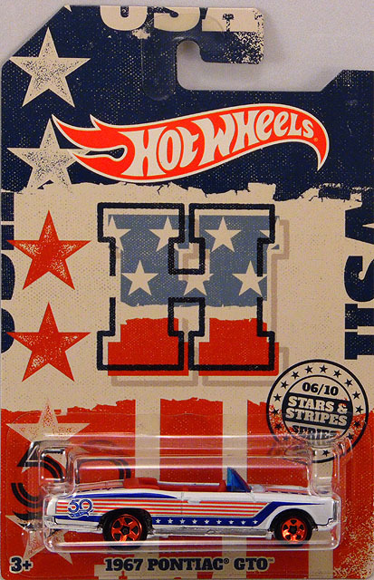 1967 Pontiac GTO 2018 Hot Wheels 50th Anniversary Stars