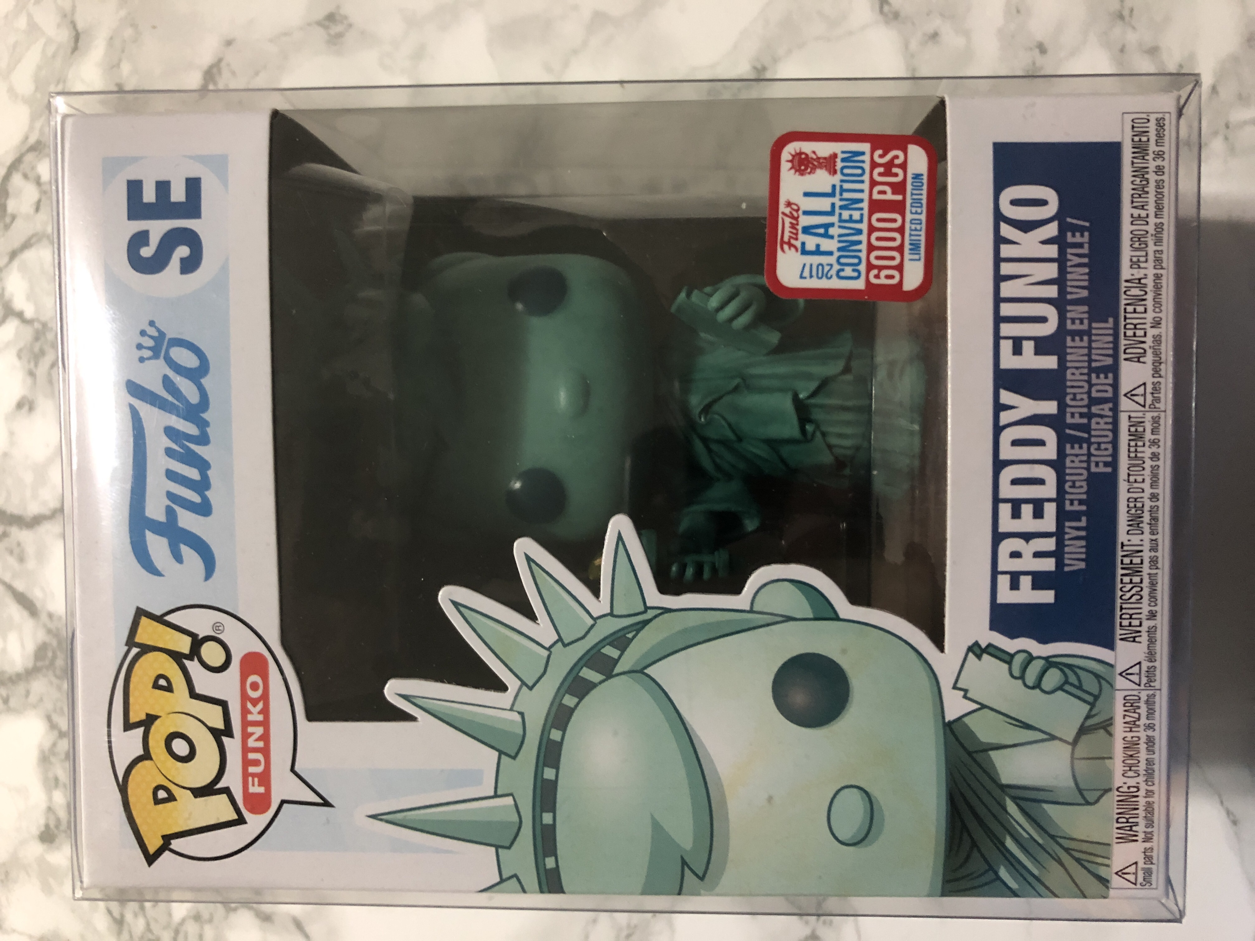 freddy funko pop statue of liberty