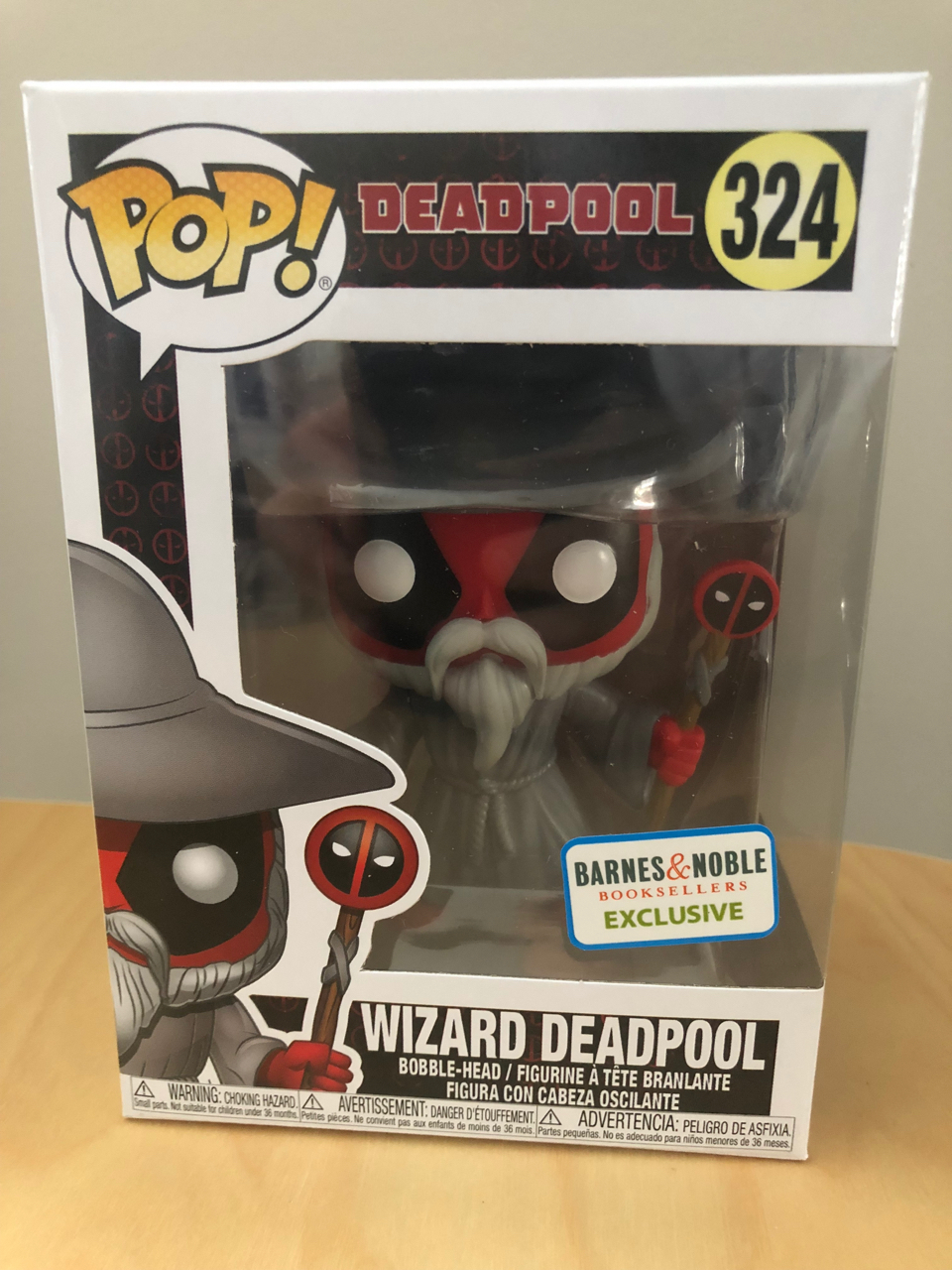 Wizard outlet deadpool funko