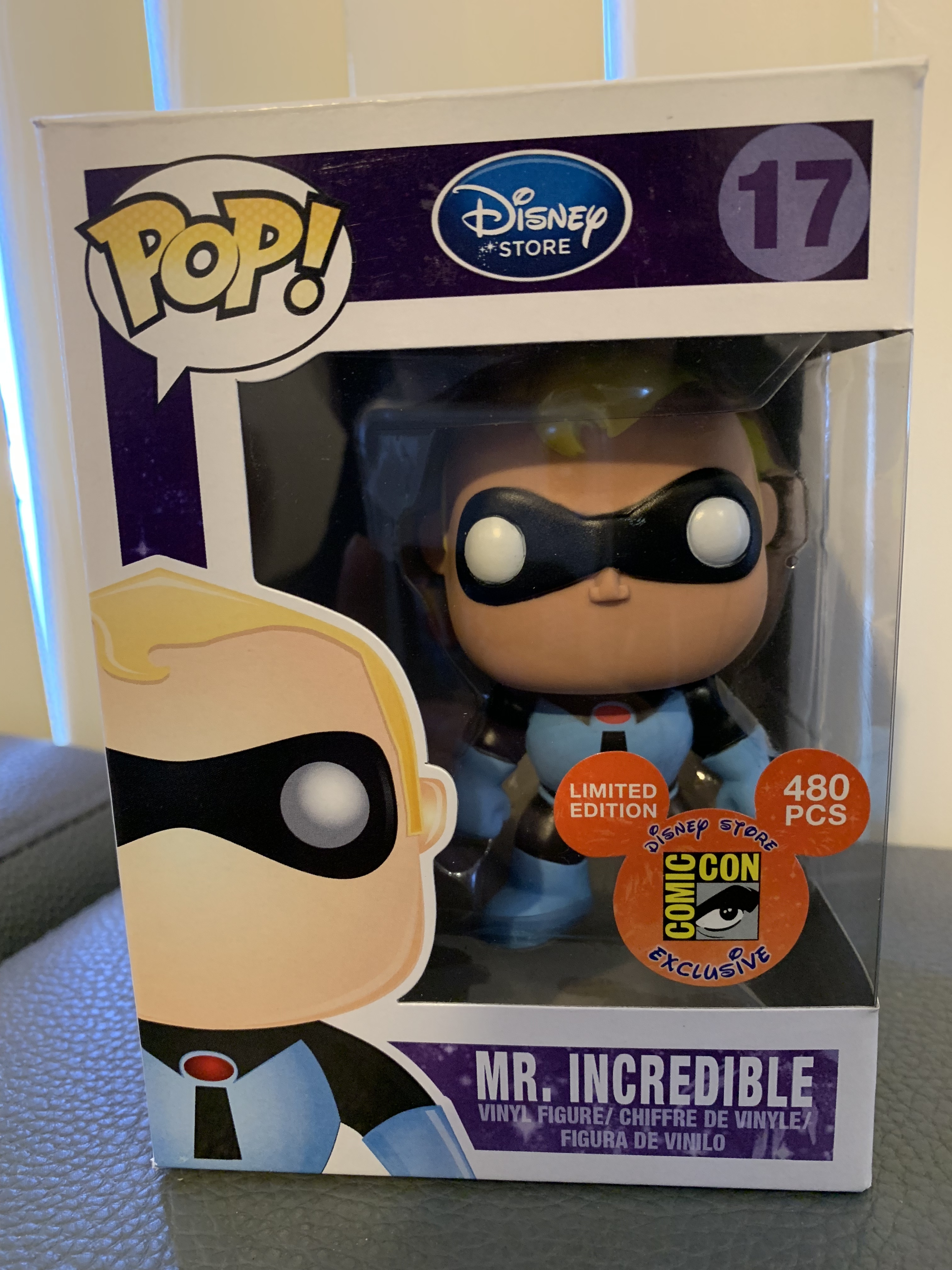 Mr incredible funko pop blue 2025