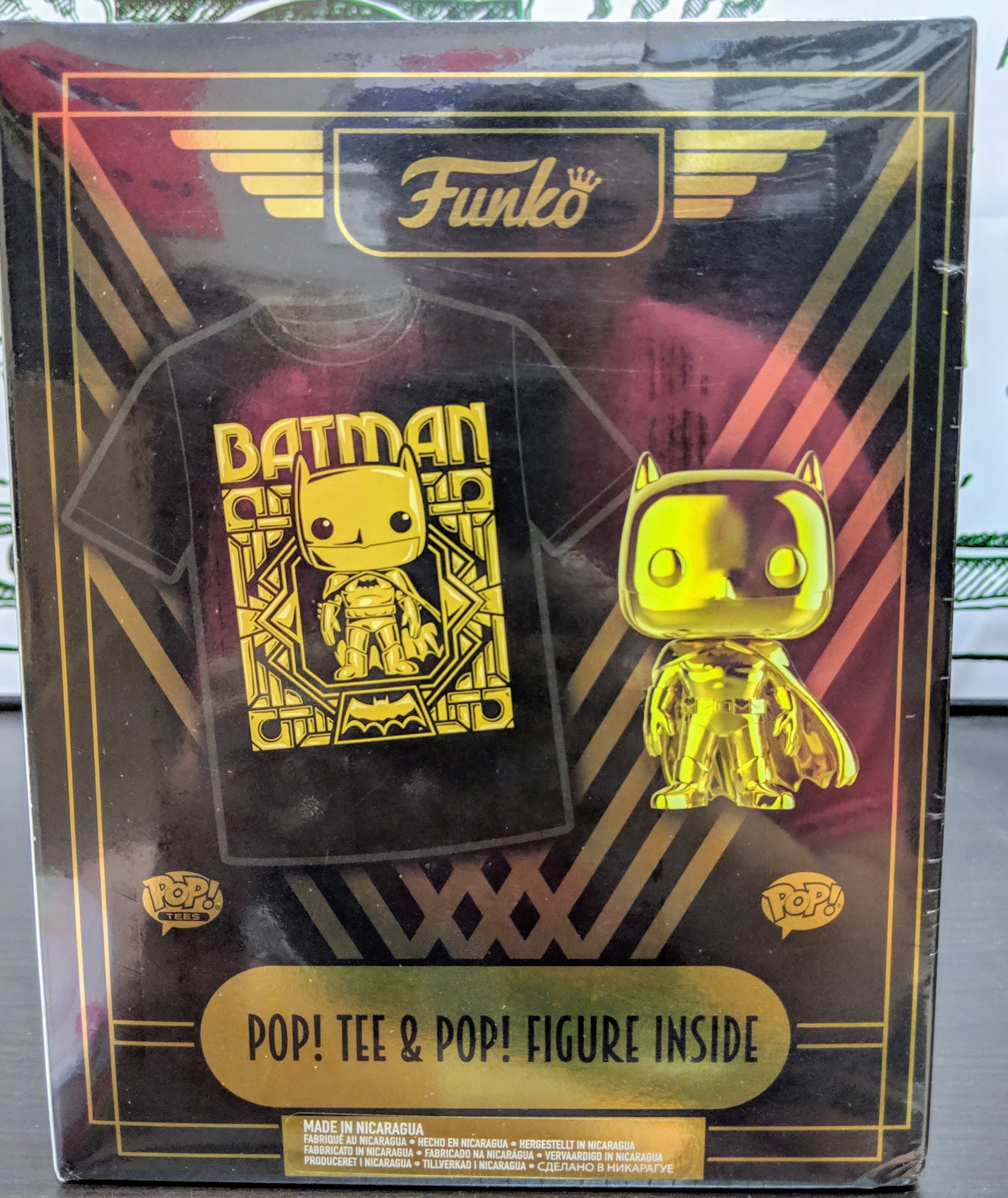 Gold chrome batman best sale pop